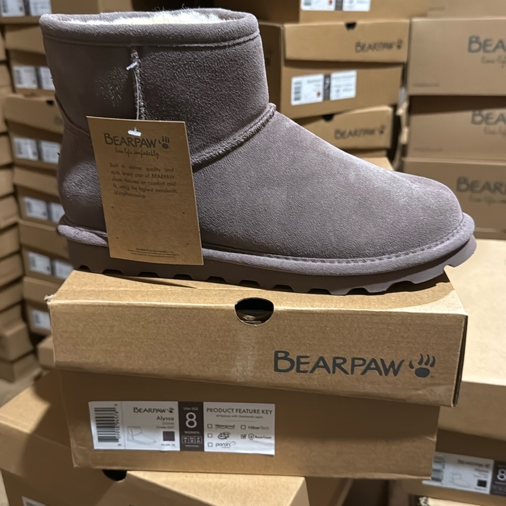 Bearpaw Alyssa  Wide Cinder Boots